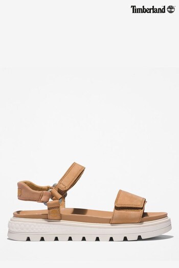Timberland Brown Ray City Sandal Ankle Strap Sandals (C15929) | £100