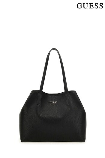 Guess Vikky Tote Black Bag (C15932) | £110