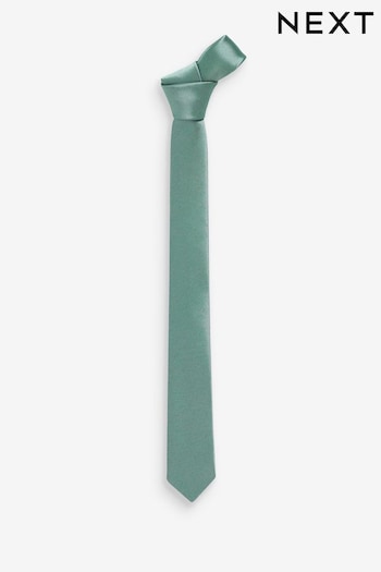 Green Tie (1-16yrs) (C15996) | £9