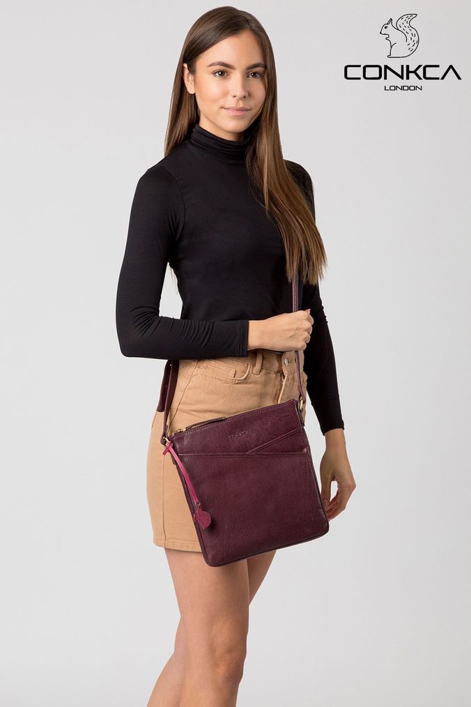 Buy Women s Bags Purple Plain Accessories Online Next UK