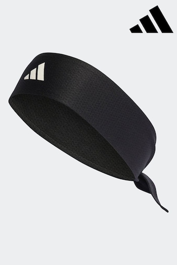 adidas Black Performance Aeroready Tennis Tie Band (C16110) | £15