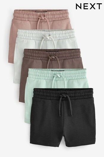 Mineral 5 Pack Jersey estampado Shorts (3mths-7yrs) (C16158) | £25 - £29