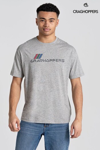 Craghoppers Grey Crosby T-Shirt (C16827) | £30