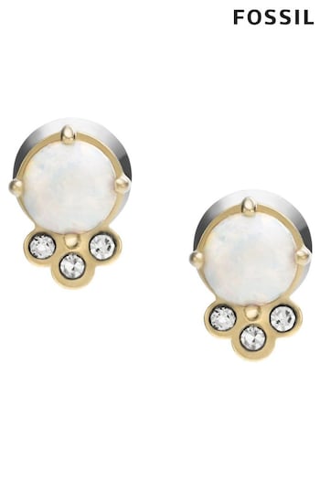 Fossil Gold Jewellery Ladies VAL Earrings (C18050) | £39