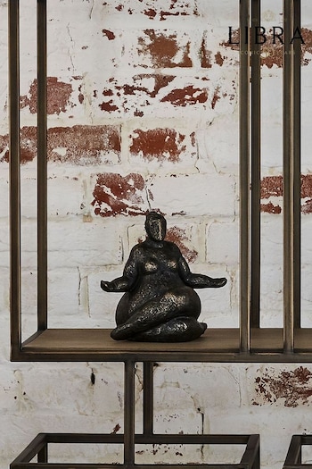 Libra Bronze Freya Meditating Feminine Form Sculpture (C18165) | £63