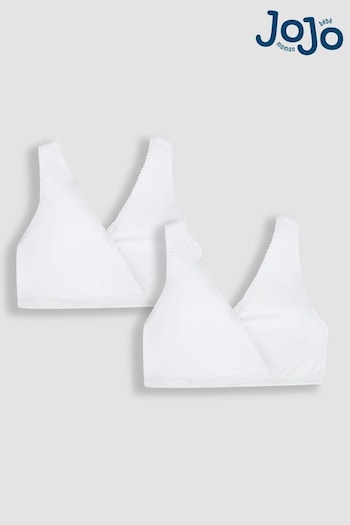 Coats & Jackets White 2-Pack Maternity & Nursing Sleep Bras (C18211) | £22