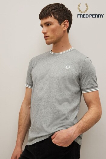 Fred Perry Twin Tipped Logo T-Shirt (C18532) | £45