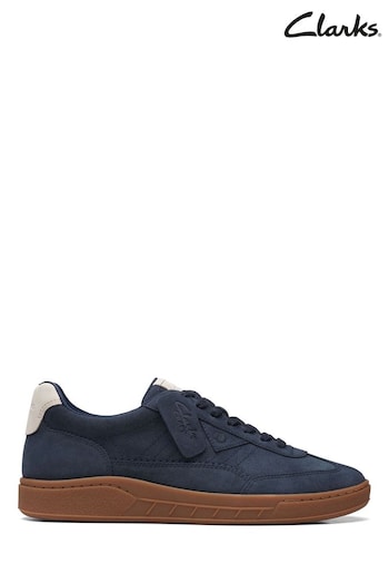Clarks Blue Combi Craft Rally Ace Trainers (C18543) | £86