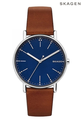 Skagen Gents Signatur Leather Watch (C18749) | £119