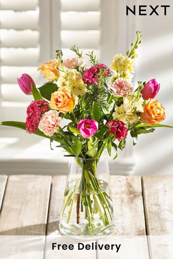 Multi Letterbox Fresh Flower Bouquet (C18756) | £25