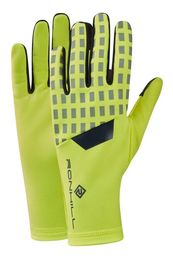 Ronhill Yellow Afterhours Gloves (C18837) | £25