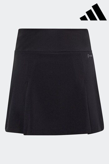 adidas Black Junior Club Tennis Pleated Skirt (C18982) | £25