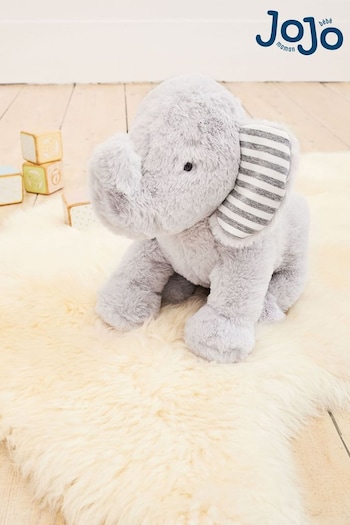 JoJo Maman Bébé Grey Edward Elephant (C19090) | £20