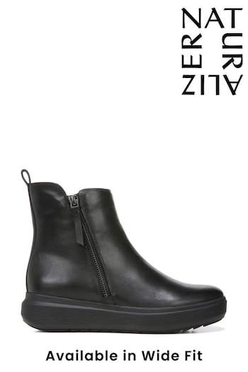 Naturalizer Talise Black Leather Booties (C19134) | £140