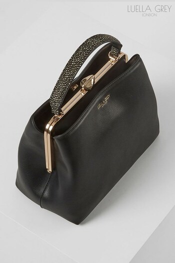 Luella Grey Louisa Black Tote Bag (C19257) | £120