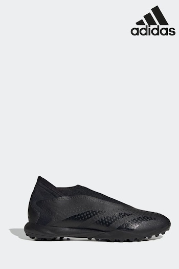 adidas Black Adult Predator Accuracy.3 Laceless Turf Boots (C19381) | £85