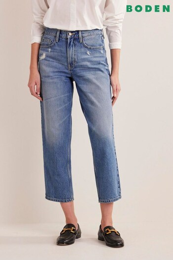 Boden Blue Relaxed Tapered Jeans (C19640) | £85