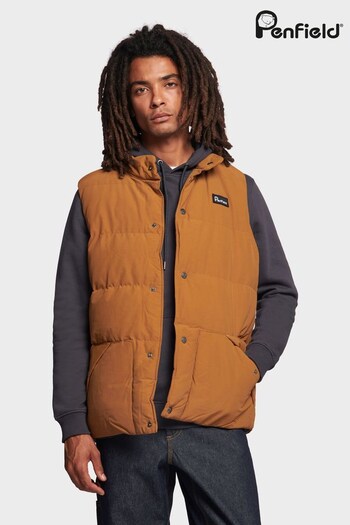 Penfield Outback Brown Vest (C19866) | £135