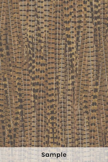 Woodchip & Magnolia Brown Pheasant Sample Wallpaper (C19951) | £2