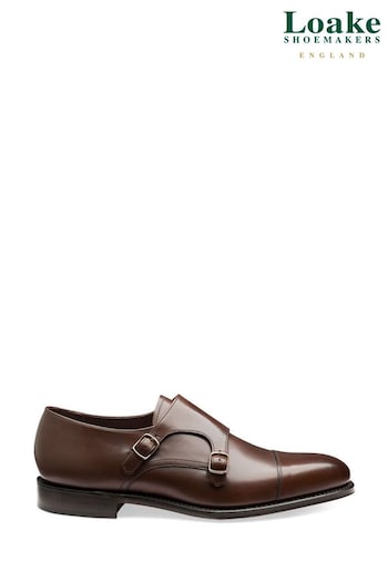 Loake Cannon Twin Buckle Monk Strap slip-on Shoes (C20007) | £280