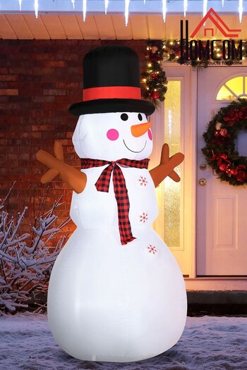 Homcom Multi 6ft Inflatable Snowman Decoration (C20117) | £55