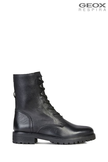 Geox Womens Hoara Black Boots (C20269) | £115
