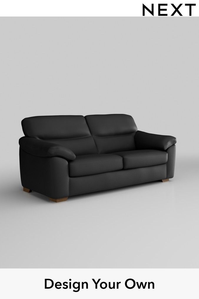 Next home store leather sofas
