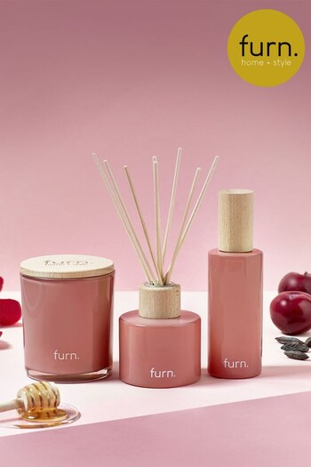 Furn Pink Blush Pink Bee Deco Divine Scented Three Piece Gift Set (C20539) | £36