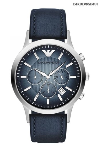 Emporio Armani Gents Blue Renato Classic Watch (C20682) | £279