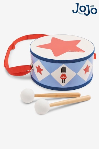 JoJo Maman Bébé Wooden Toy Drum (C20810) | £26