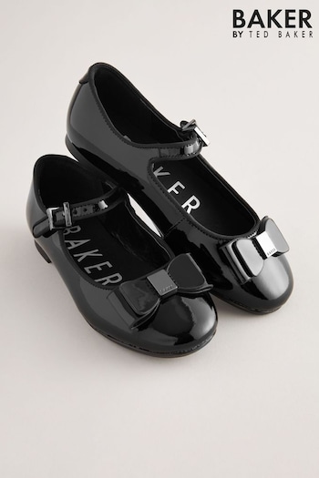 Baker by Ted Baker Girls Back to School Mary Jane Black Wear Shoes (C20837) | £42 - £46