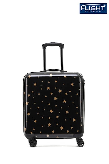 Flight Knight Medium Hardcase Printed Lightweight Check-In Suitcase With 4 Wheels (C21123) | £70