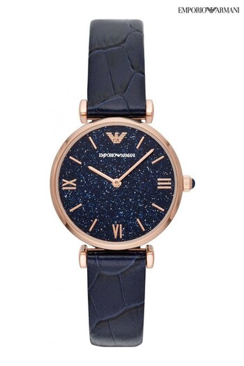 Emporio Armani Ladies Blue Watch (C21982) | £249
