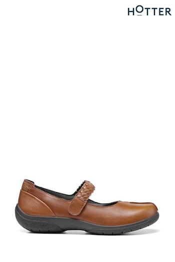 Hotter Brown Shake II Wide Fit Touch Fastening Shoes (C22004) | £79