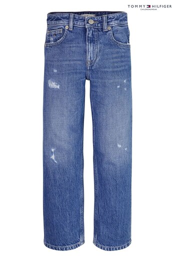 Tommy Hilfiger Blue Girlfriend Jeans (C23056) | £55 - £65