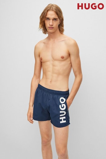 Hugo Black Abas Swim Shorts (C23119) | £59