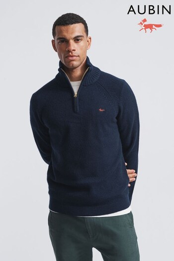 Aubin Bream Zip Neck Jumper (C23190) | £89