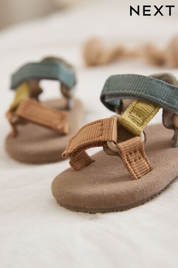 Mineral Colourblock Baby Tape Trekker Sandals (0-24mths) (C23267) | £9 - £10