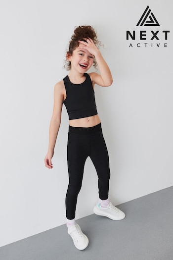 Black Plus Crop Top (5-16yrs) (C23757) | £7.50 - £12.50