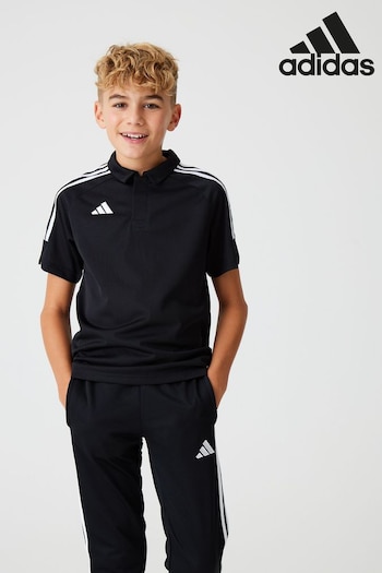 adidas Black Trio 23 Junior Polo under Shirt (C23774) | £23