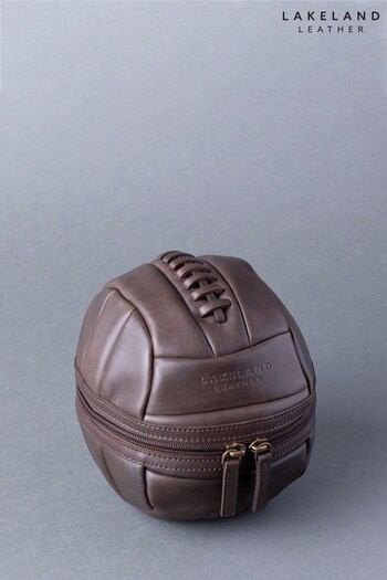 Lakeland Leather Vintage Leather Wash Bag (C24282) | £60