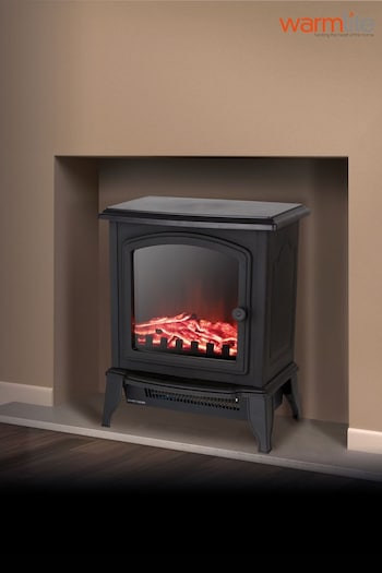 Warmlite Black Mable 2KW Compact Stove Fire (C24331) | £60