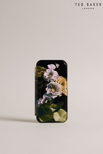 Ted Baker Gladial Paper Flowers Iphone 13/14 Mirror Black Case (C24640) | £40