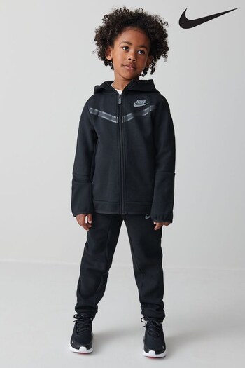 Nike Black Little Kids Tech Fleece Set (C24666) | £75
