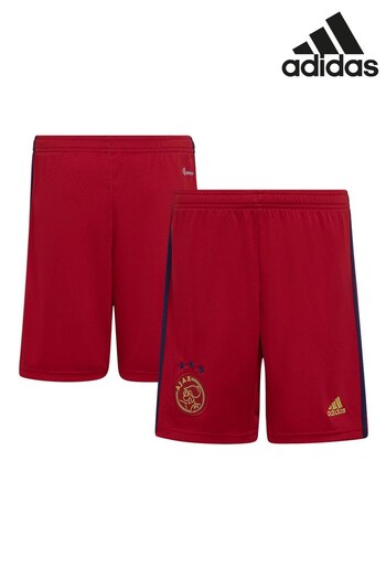 adidas Red Ajax Away Shorts 2022-23 (C24816) | £38