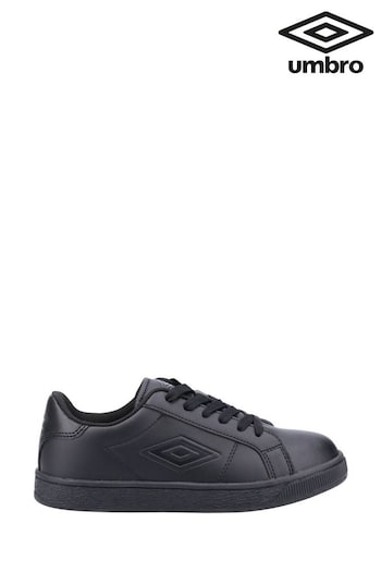 Umbro Medway Black Lace-Up Shoes (C24909) | £35