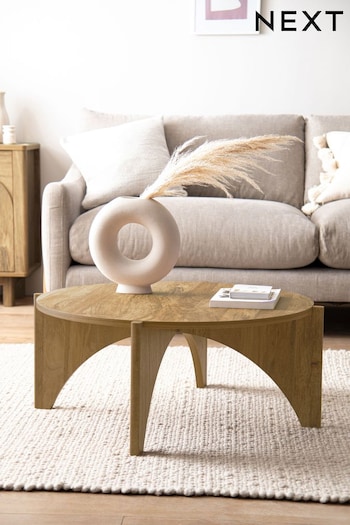 Natural Arches Mango Effect Coffee Table (C24991) | £150