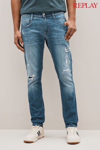 Replay Slim Fit Anbass Fedeli Jeans (C25073) | £175