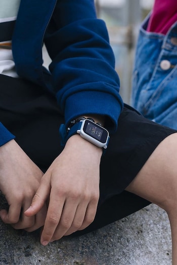 Peers Hardy Blue Tikkers Teen Series 10 Navy Silicone Strap Smart Watch (C25095) | £30