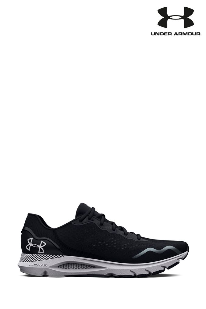 Under armour outlet womens black trainers
